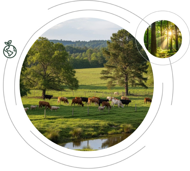 Forest ecosystems and silvopasture integration dynamics
