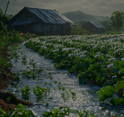 Optimizing natural water retention