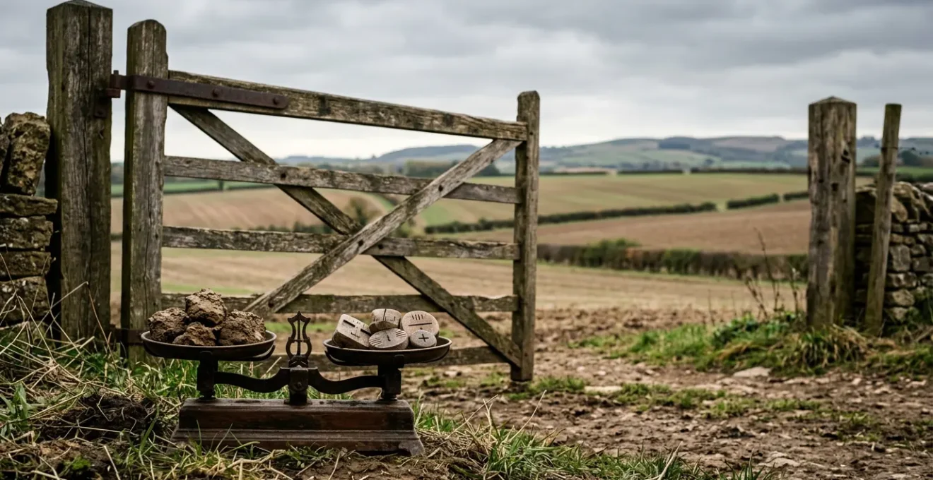 Conceptual representation of soil carbon farming contract evaluation and risk assessment