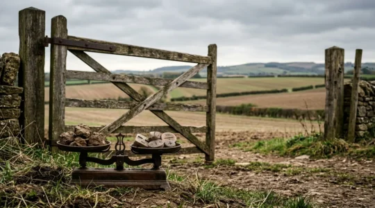 Conceptual representation of soil carbon farming contract evaluation and risk assessment